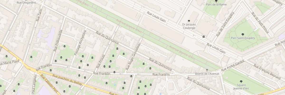 Plan du 63 Rue du Quinconce à Angers
