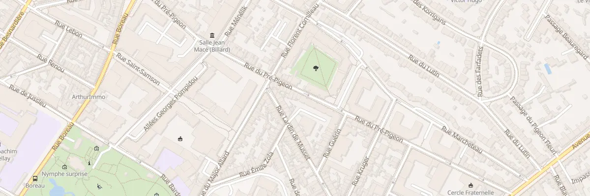 Plan du 48 Rue du Pré-Pigeon à Angers