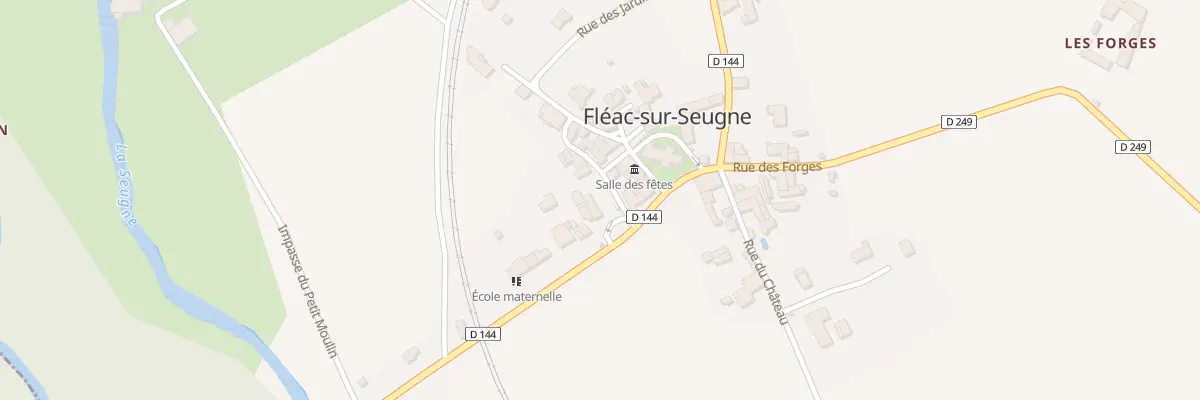 Plan du 3 Rue de la Boulangerie à Fléac-sur-Seugne