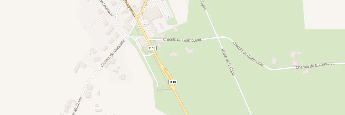 Plan du 5001F Che de Guimounat à Monségur