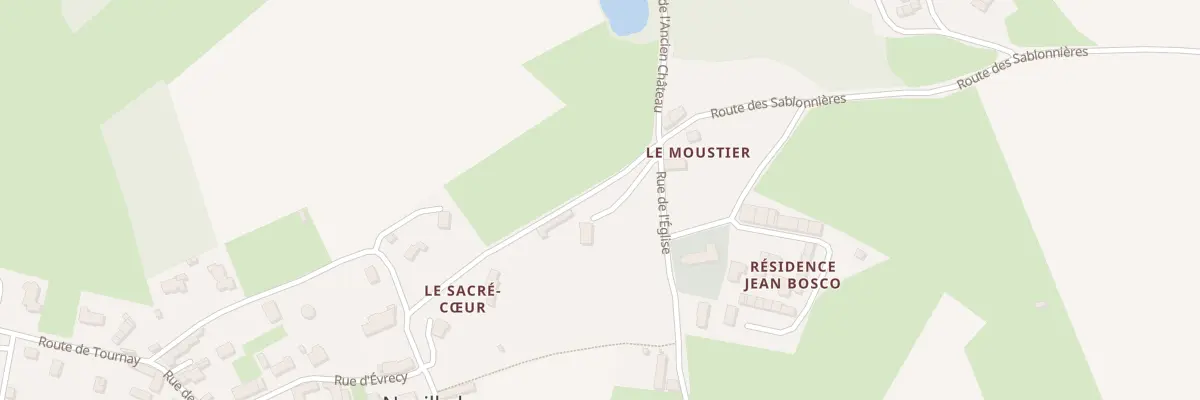 Plan du 2 Rue de l’Église à Vacognes-Neuilly