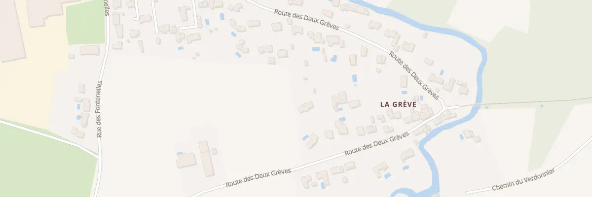 Plan du 176 Rte des deux Grèves à Magné