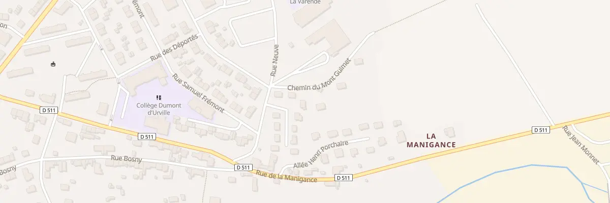 Plan du 5 Rue des Camps Jacques - Conde à Condé-en-Normandie