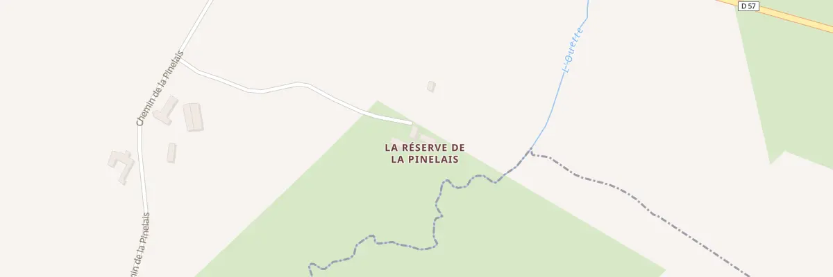 Plan du 5021 Reserve de la Pinelais à Soulgé-sur-Ouette