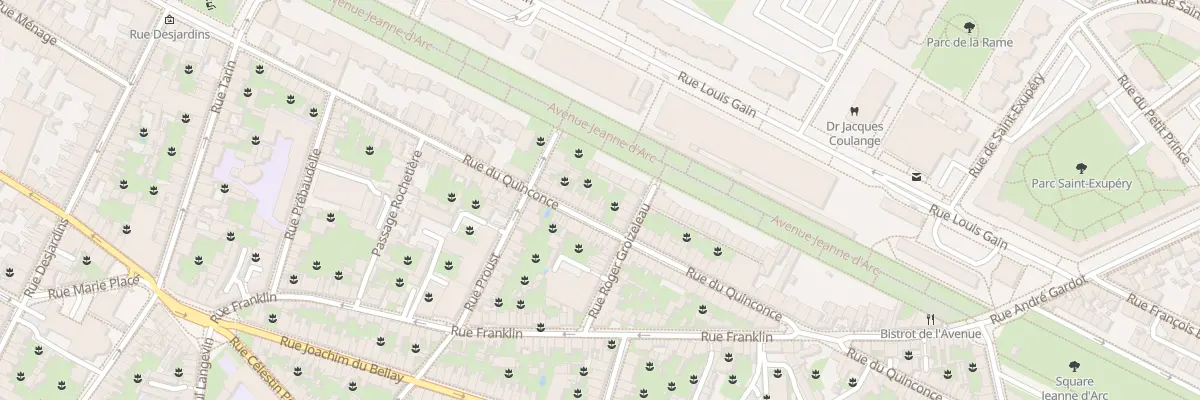 Plan du 55 Rue du Quinconce à Angers