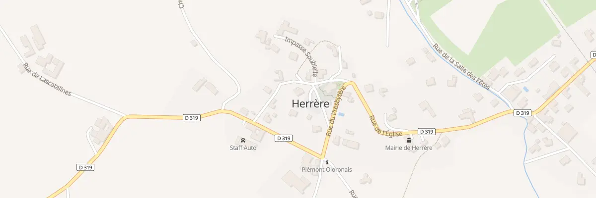 Plan du 3 Pl de l’Eglise à Herrère