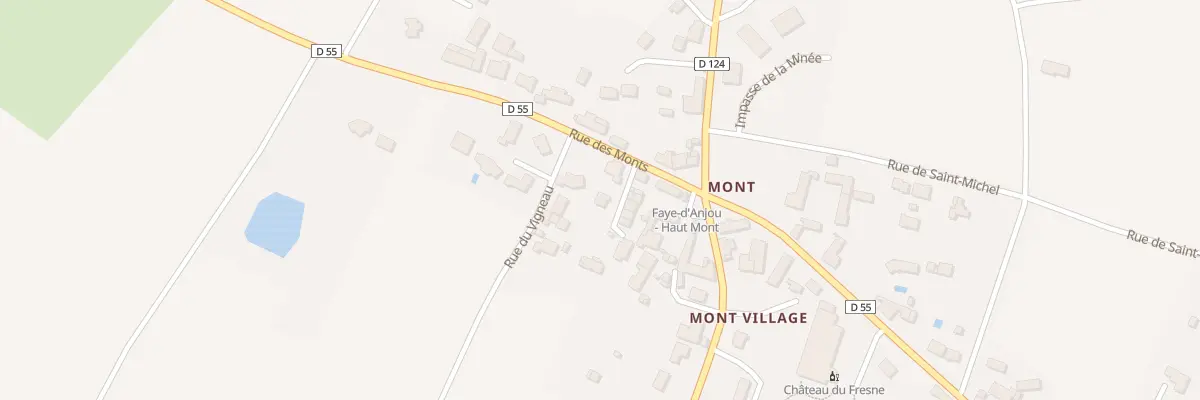Plan du 33B Rue des Monts à Bellevigne-en-Layon