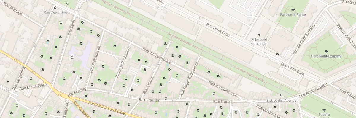 Plan du 51 Rue du Quinconce à Angers