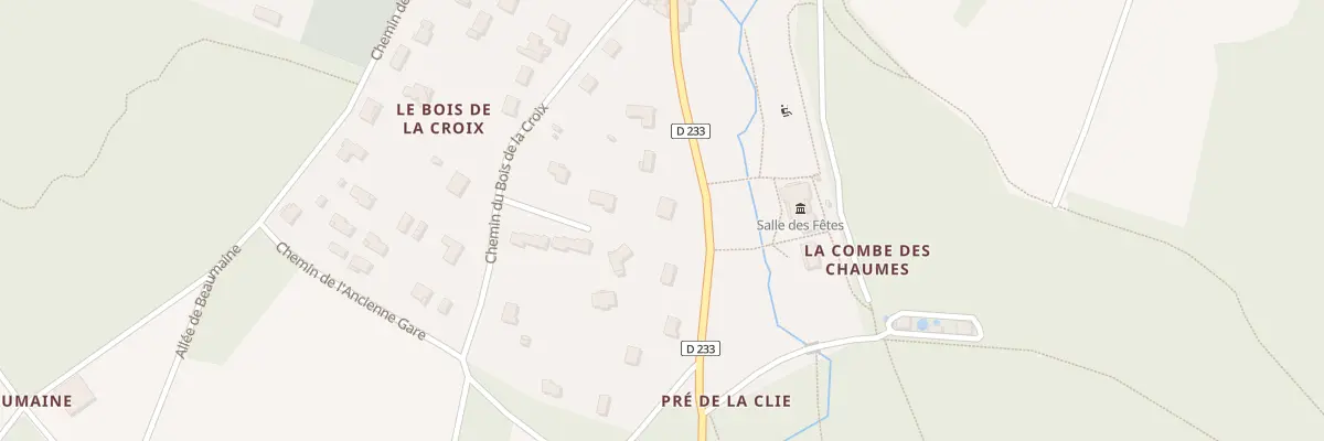 Plan du 16 Rte de Chaniers à La Chapelle-des-Pots