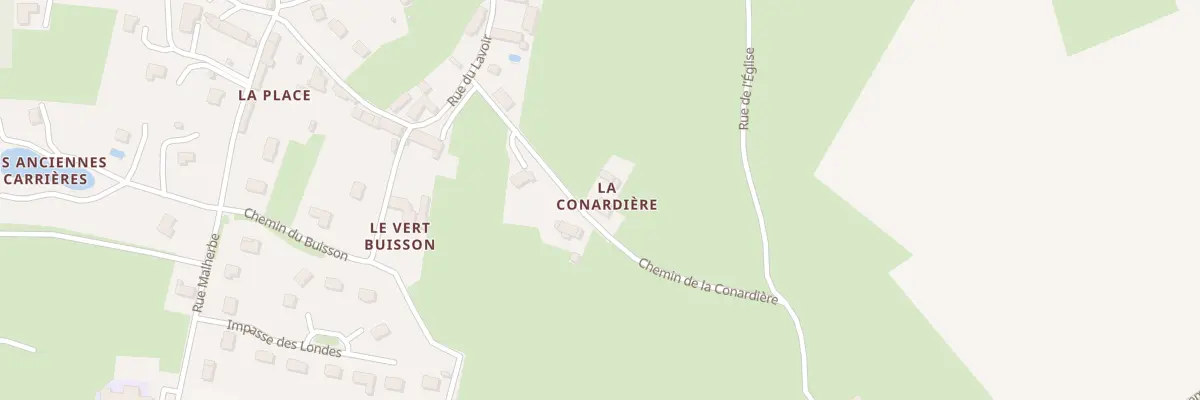 Plan du 3 Che de la Conardière à Vacognes-Neuilly