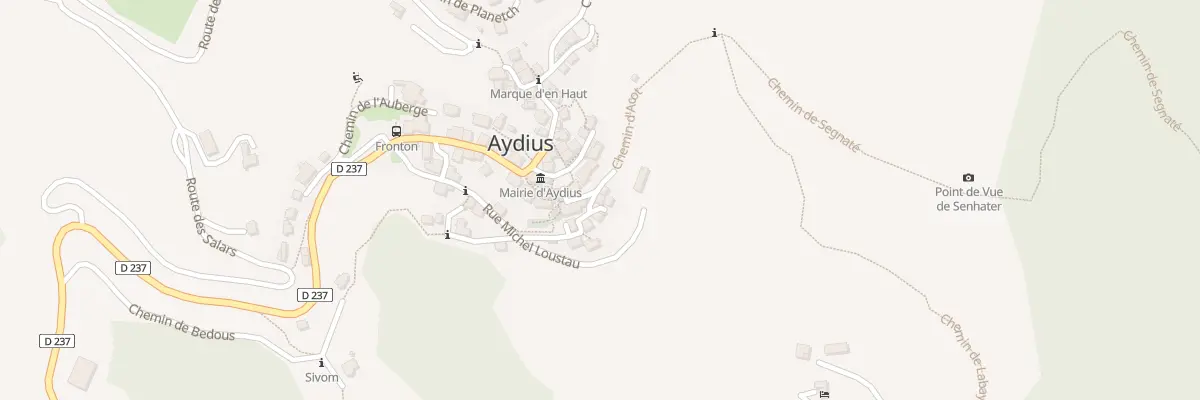 Plan du 5045 Village à Aydius