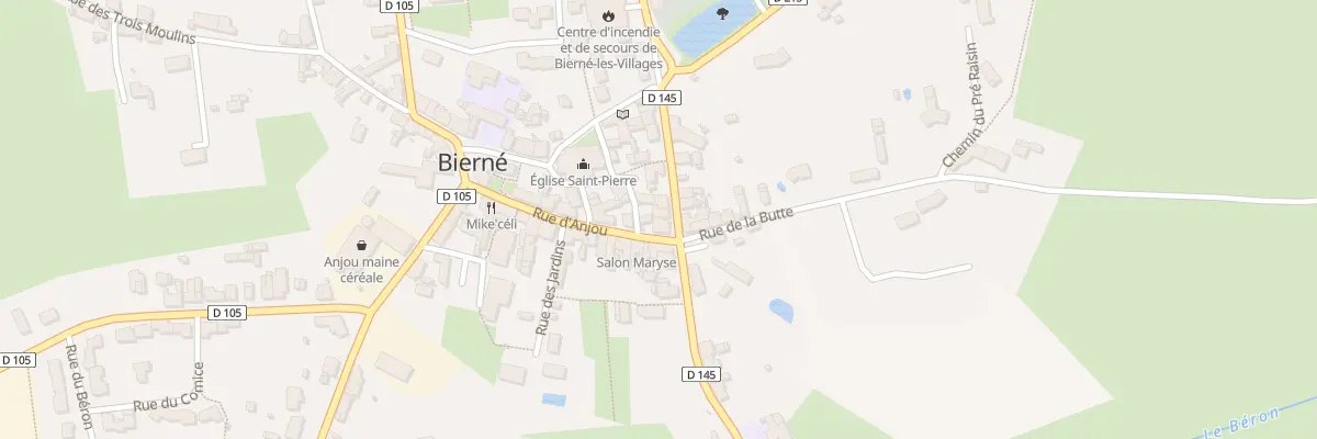 Plan du 3 Rue du Maine Bierne à Bierné-les-Villages