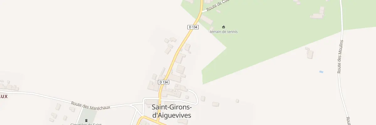 Plan du 188 Le Bourg Est à Saint-Girons-d’Aiguevives