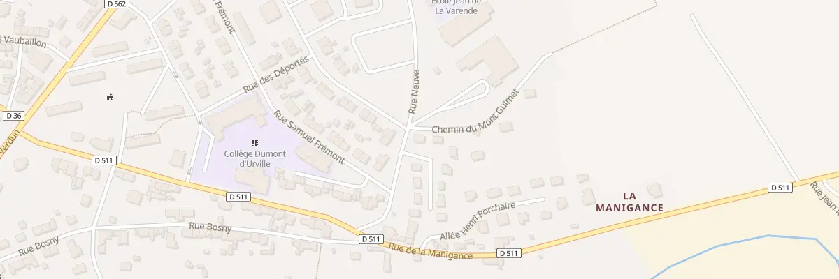 Plan du 1 Rue des Camps Jacques - Conde à Condé-en-Normandie