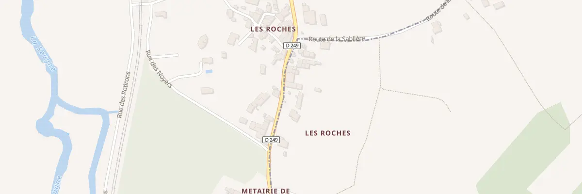 Plan du 13 Rte des Carrières à Avy