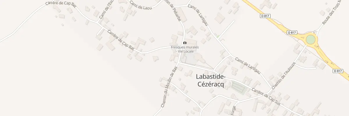 Plan du 2 Che du Moulin De Bas à Labastide-Cézéracq
