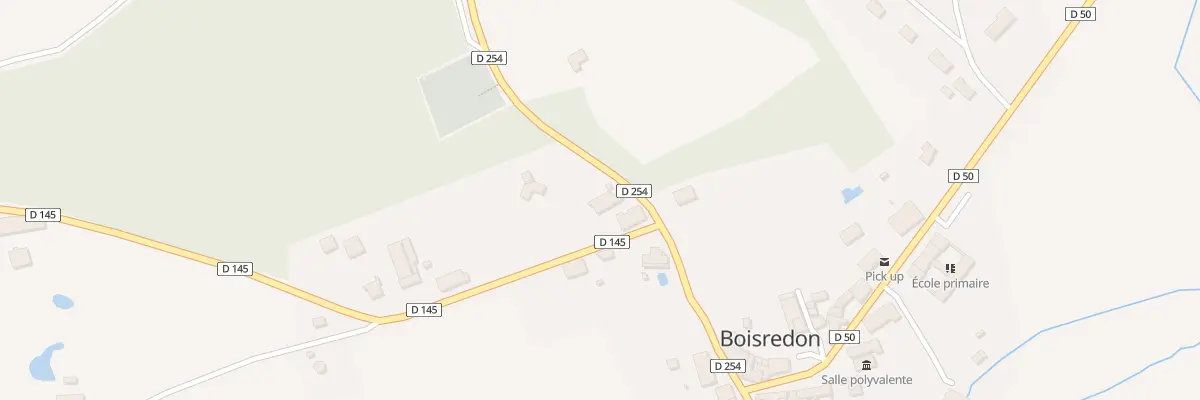 Plan du 7 Rte de Mirambeau à Boisredon