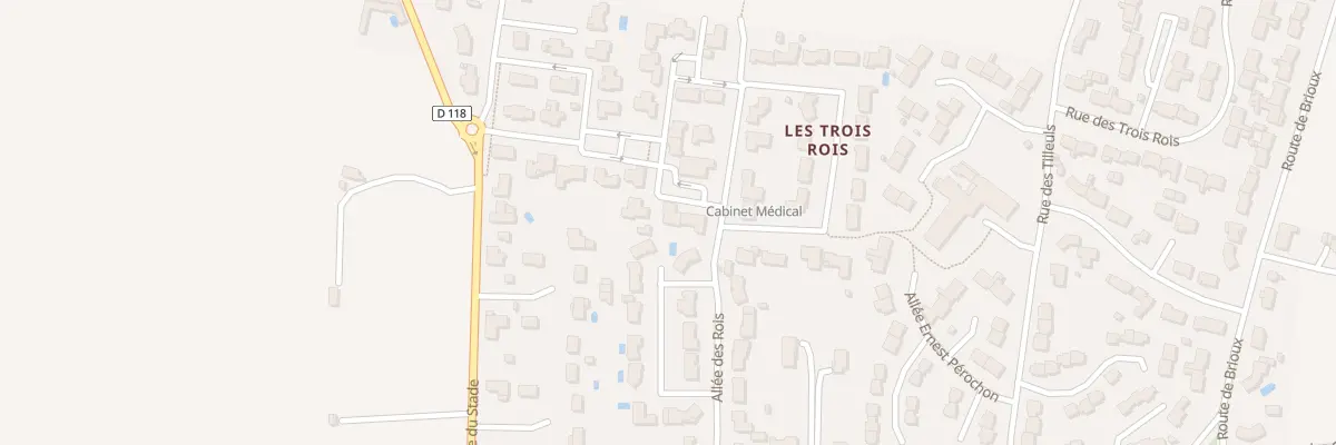 Plan du 4 Rue du Docteur Jean Debègue à Frontenay-Rohan-Rohan