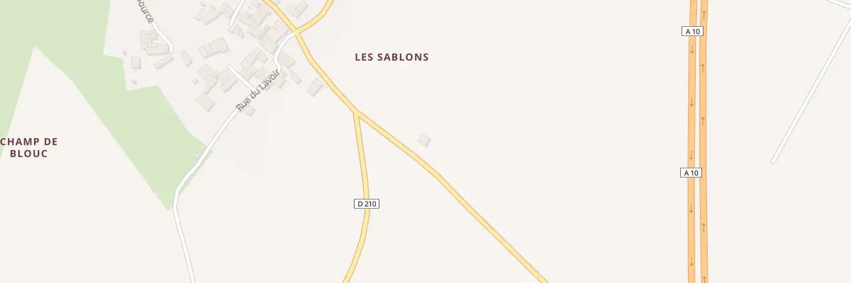 Plan du 4 Rte de l’Aunis à Lozay