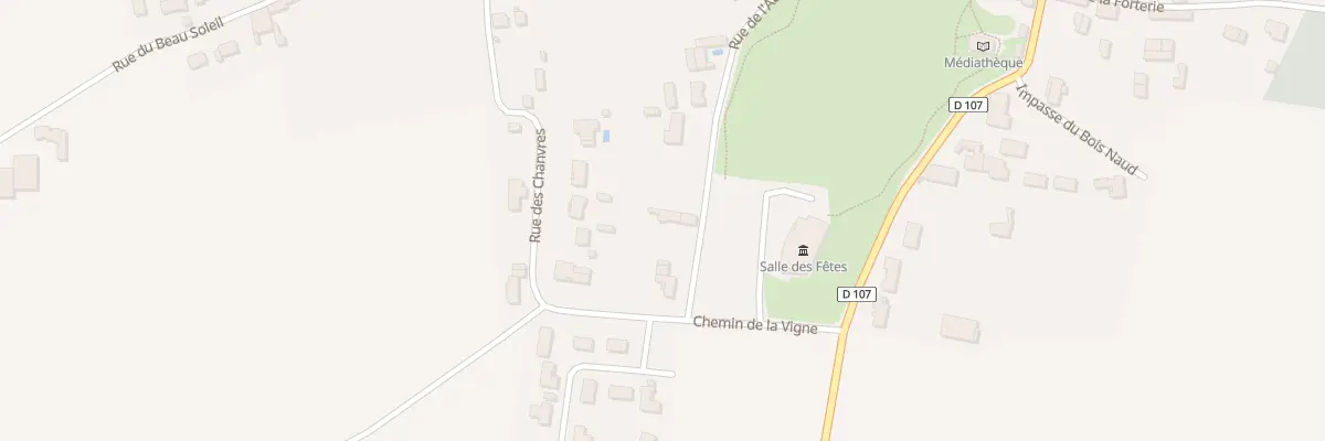 Plan du 81 Rue de l’Abbaye à Villiers-en-Plaine