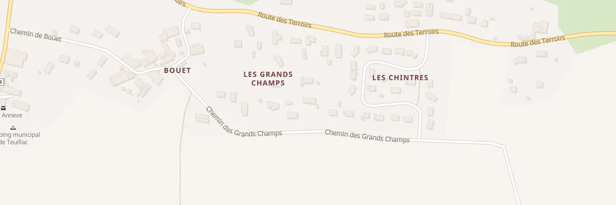Plan du 78 Che des Grands Champs à Teuillac