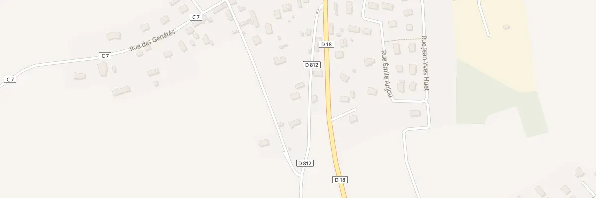 Plan du 327A Les Genetes à Messei