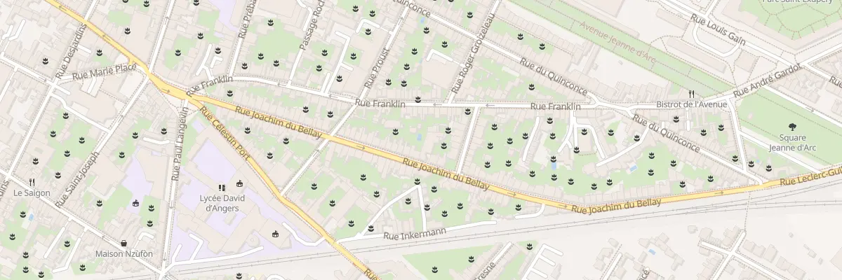 Plan du 53 Rue Joachim du Bellay à Angers