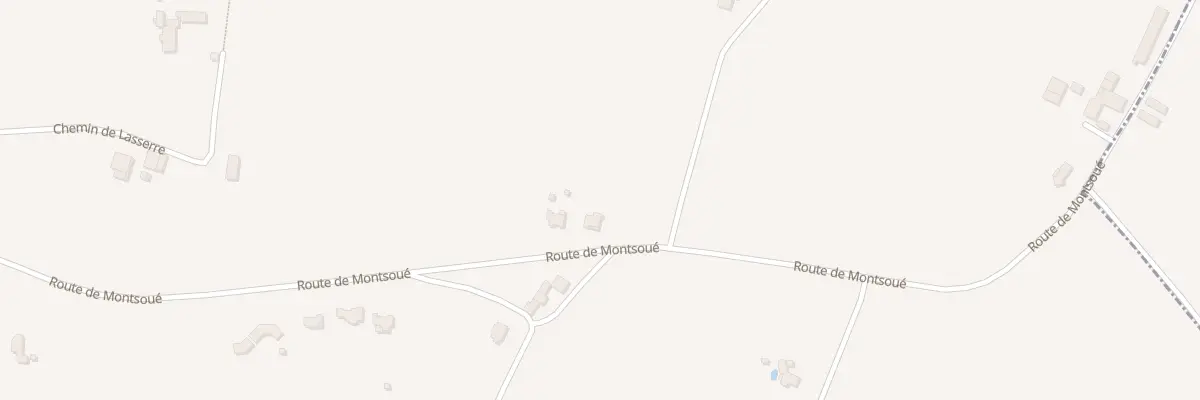 Plan du 871 Rte de Montsoué à Eyres-Moncube