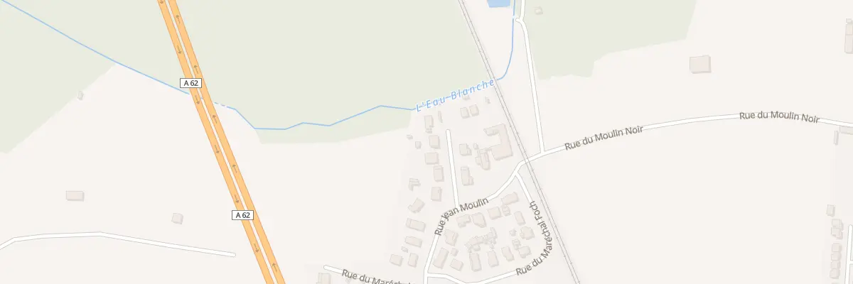 Plan du 8 Rue de l’Eau Blanche à Cadaujac