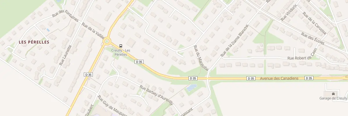 Plan du 26 Rue du Major Fulton à Creully sur Seulles