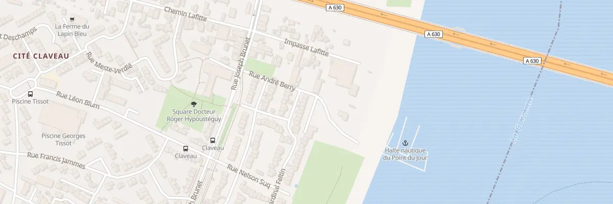 Plan du 66 Rue Cardinal Feltin à Bordeaux