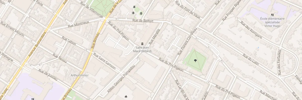 Plan du 31 Rue du Pré-Pigeon à Angers