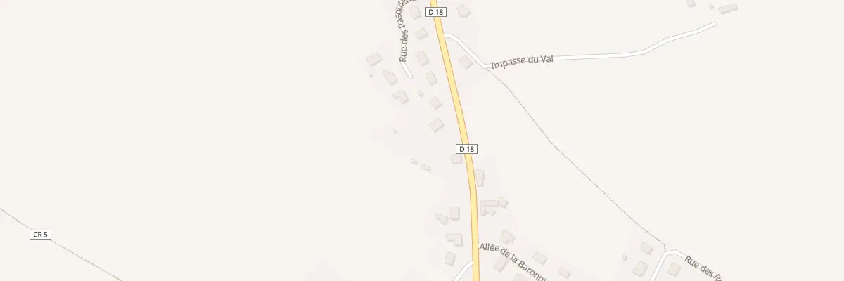Plan du 21 Rue de la Motte Angot à Messei