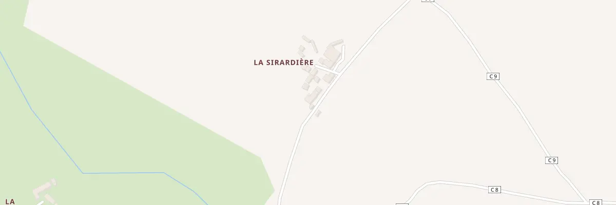 Plan du 1 La Sirardiere Bretignolles au Housseau-Brétignolles
