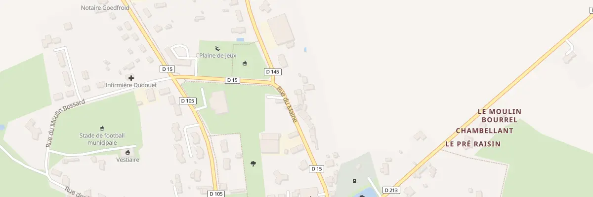 Plan du 20 Rue du Maine Bierne à Bierné-les-Villages