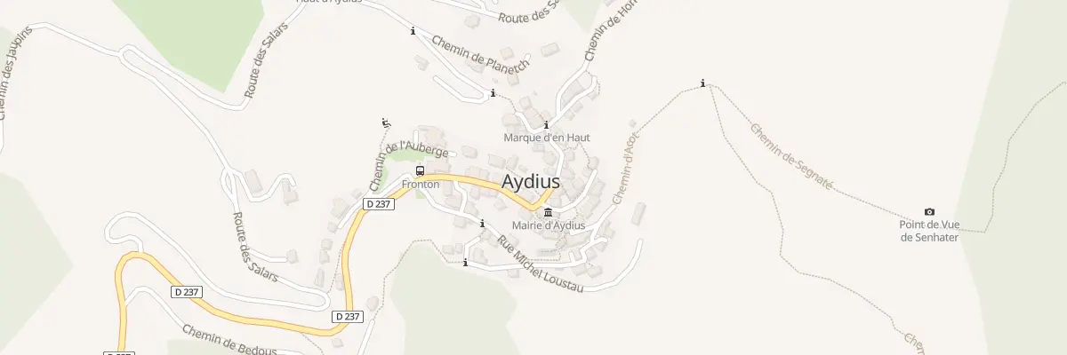 Plan du 5031 Village à Aydius