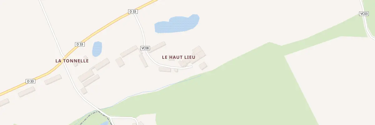 Plan du 2 Le Haut Bocage Etusson à Saint Maurice Étusson