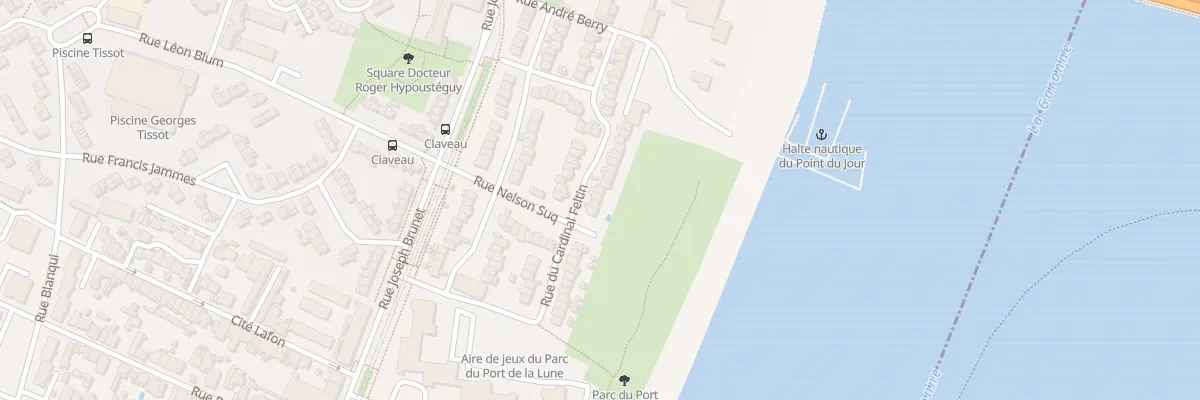 Plan du 28 Rue Cardinal Feltin à Bordeaux