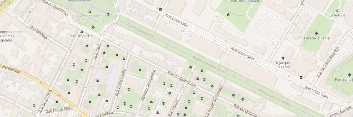 Plan du 37B Rue du Quinconce à Angers