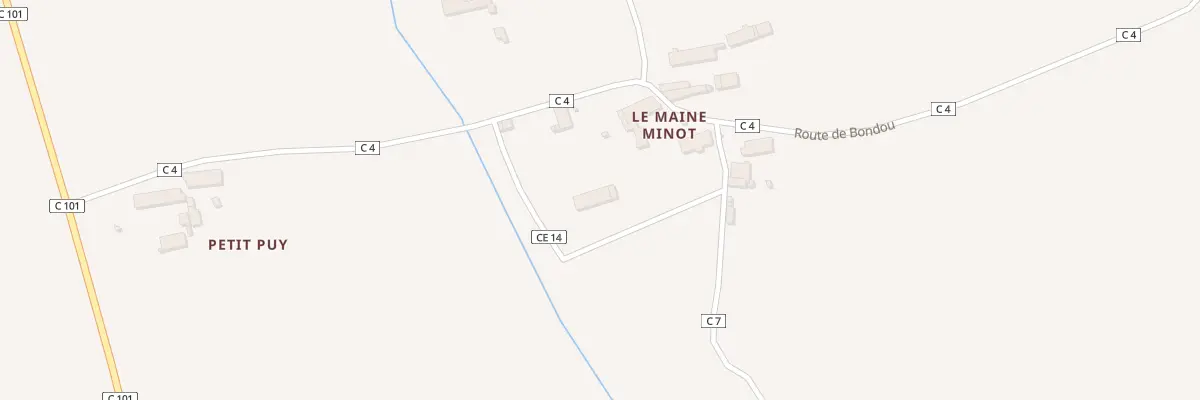 Plan du 55 Che des Beugassines à Val-de-Livenne