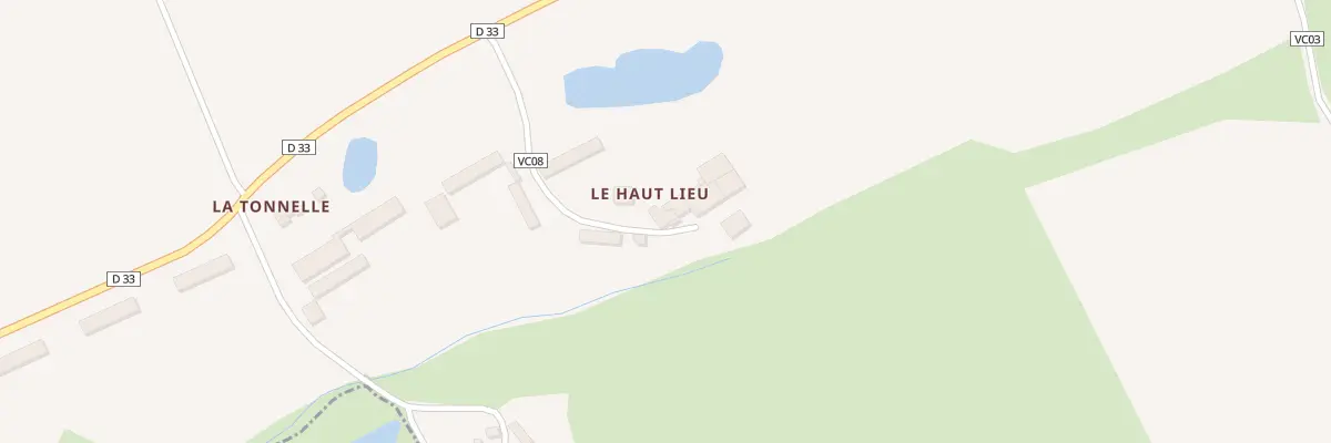 Plan du 1 Le Haut Bocage Etusson à Saint Maurice Étusson
