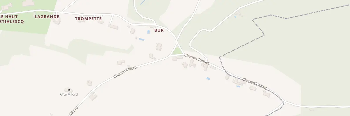 Plan du 1 Imp Tuquet à Estialescq