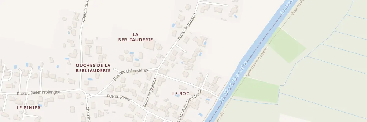 Plan du 1 Imp de la Demoiselle à Magné