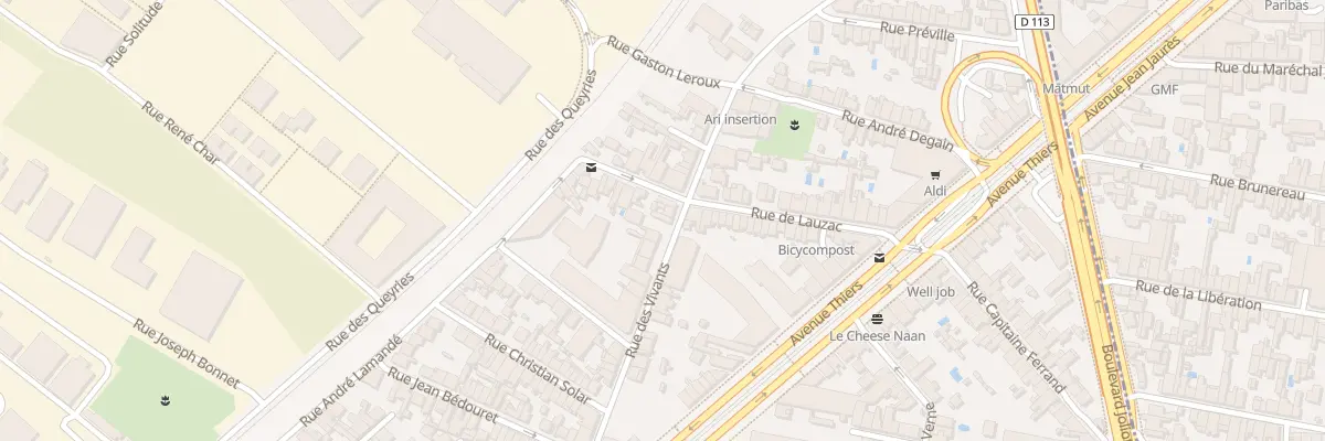 Plan du 48 Rue des Vivants à Bordeaux