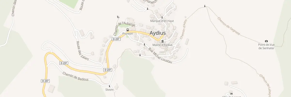 Plan du 4 Rue Michel Loustau à Aydius