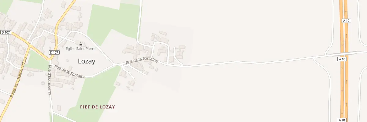 Plan du 2 Rue du Studio à Lozay