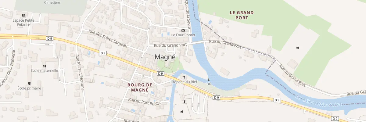 Plan du 5 Rle du Port de la Cure à Magné