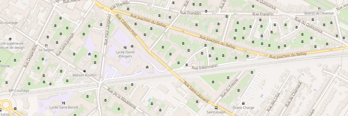 Plan du 39 Rue Célestin Port à Angers