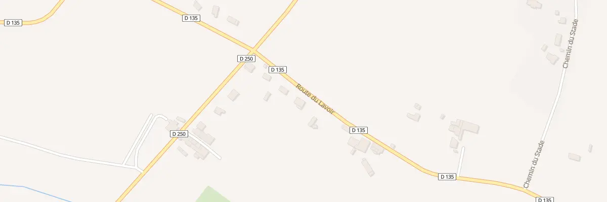 Plan du 67 Rte du Lavoir à Teuillac