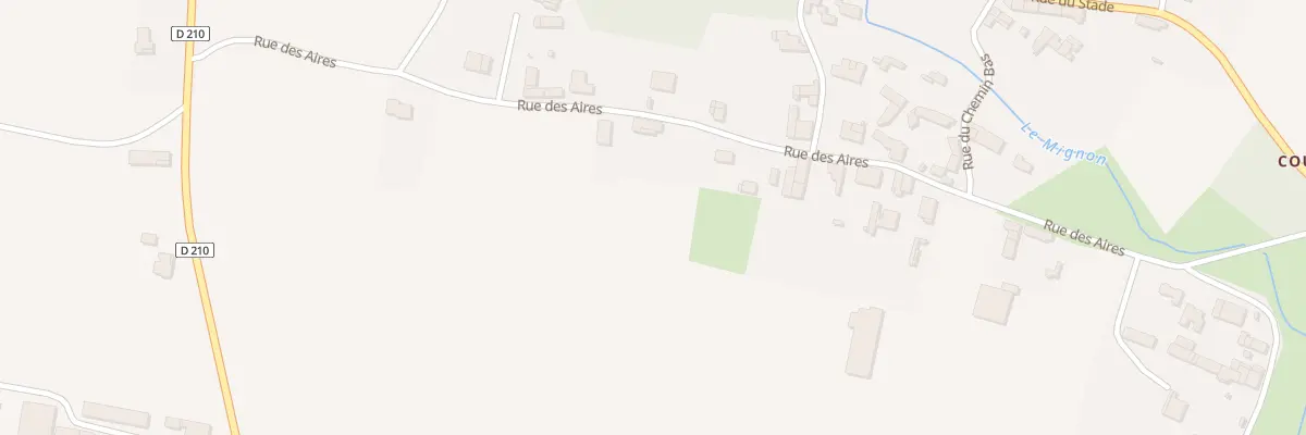 Plan du 12 Rue des Aires à Dœuil-sur-le-Mignon